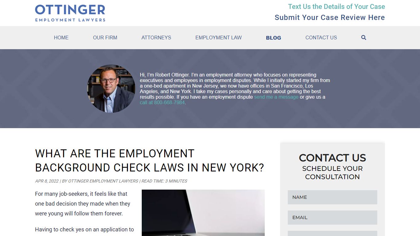 What Are the Employment Background Check Laws in New York?